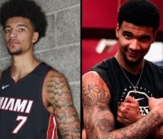 增重明显！热火媒体晒韦尔体型变化：二年级的他将会很可怕！